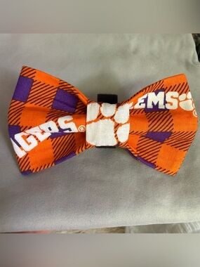 Clemson Pet Bowtie (large)